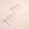 12 Sizes-24 Pcs Press On Nails F116