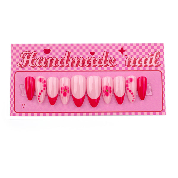 12 Sizes-24 Pcs Press On Nails SP178