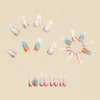 12 Sizes-24 Pcs Press On Nails Y1300