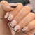 12 Sizes-24 Pcs Press On Nails JP2458