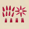 12 Sizes-24 Pcs Press On Nails Y1742
