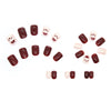 12 Sizes-24 Pcs Press On Nails R612