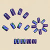 12 Sizes-24 Pcs Press On Nails Y1888
