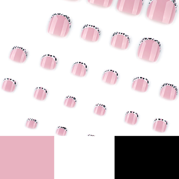 12 Sizes-24 Pcs Press On Nails JP3808