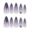 12 Sizes-24 Pcs Press On Nails JP3590
