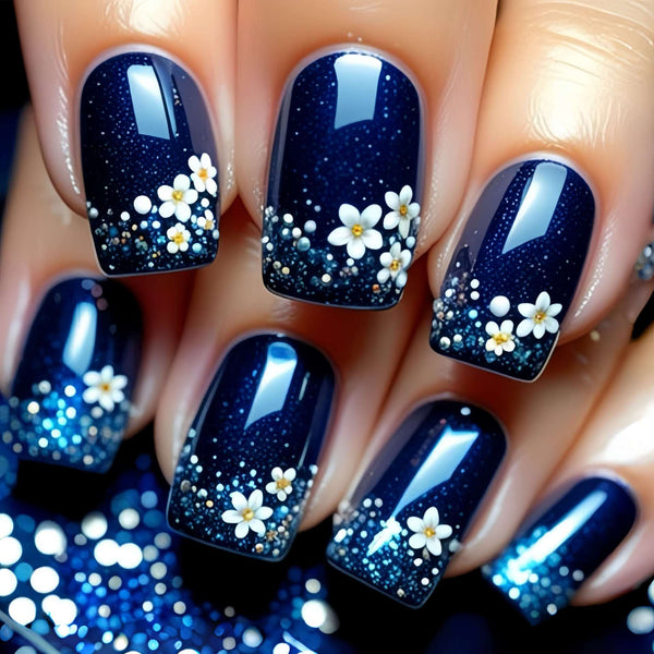 12 Sizes-24 Pcs Press On Nails Y1079