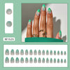 12 Sizes-24 Pcs Press On Nails W1626