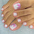 12 Sizes-24 Pcs Press On Nails F088