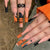 12 Sizes-24 Pcs Press On Nails Y155
