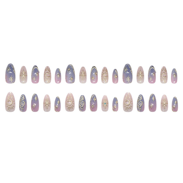 30 Pcs Press On Nails Z1350