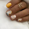 12 Sizes-24 Pcs Press On Nails W1478