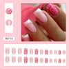 12 Sizes-24 Pcs Press On Nails W710