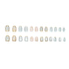 12 Sizes-24 Pcs Press On Nails MY204