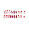 12 Sizes-24 Pcs Press On Nails Y218