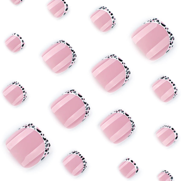 12 Sizes-24 Pcs Press On Nails JP3808