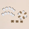 12 Sizes-24 Pcs Press On Nails W779