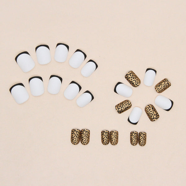 12 Sizes-24 Pcs Press On Nails W779