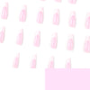 12 Sizes-24 Pcs Press On Nails JP2445