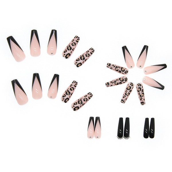 12 Sizes-24 Pcs Press On Nails W123