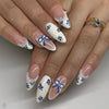 12 Sizes-24 Pcs Press On Nails JP3822