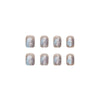 12 Sizes-24 Pcs Press On Nails R597