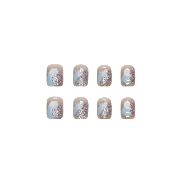 12 Sizes-24 Pcs Press On Nails R597