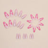 12 Sizes-24 Pcs Press On Nails W884