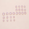 12 Sizes-24 Pcs Press On Nails W1973