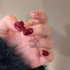 12 Sizes-24 Pcs Press On Nails JP2994