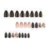 12 Sizes-24 Pcs Press On Nails JP4527