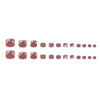 12 Sizes-24 Pcs Press On Nails F184
