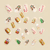 12 Sizes-24 Pcs Press On Nails Y1285