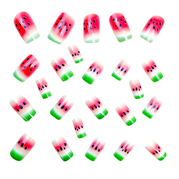 12 Sizes-24 Pcs Press On Nails Y898-2