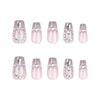 12 Sizes-24 Pcs Press On Nails GN028