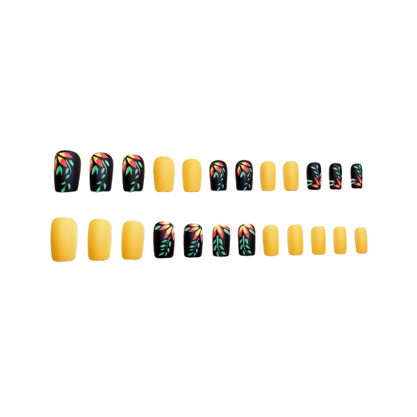12 Sizes-24 Pcs Press On Nails Y248
