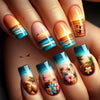 12 Sizes-24 Pcs Press On Nails Y809
