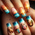 12 Sizes-24 Pcs Press On Nails Y809