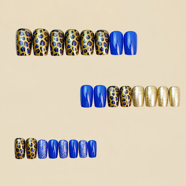 12 Sizes-24 Pcs Press On Nails Y1044