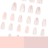 12 Sizes-24 Pcs Press On Nails JP3290