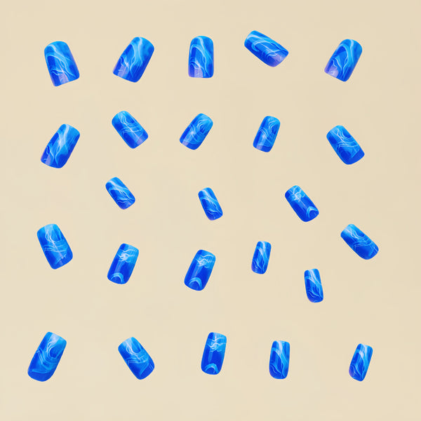 12 Sizes-24 Pcs Press On Nails Y139