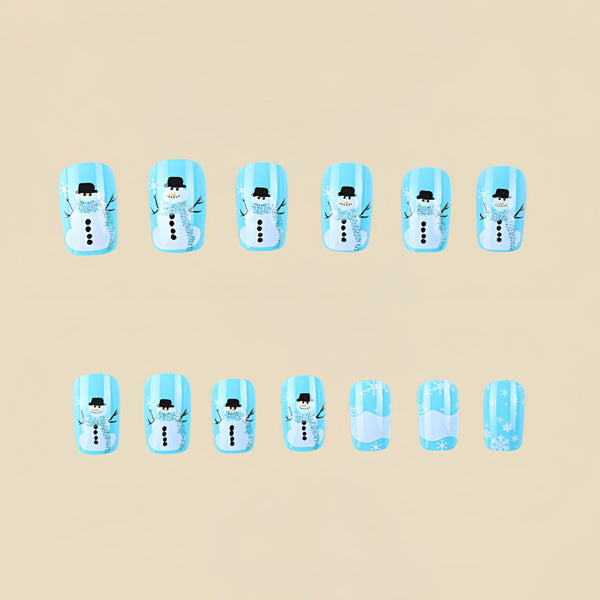 12 Sizes-24 Pcs Press On Nails Y275