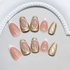 12 Sizes-24 Pcs Press On Nails W2036