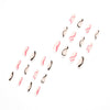 Glossy Medium Pink Press on Nails