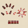 12 Sizes-24 Pcs Press On Nails Y1617