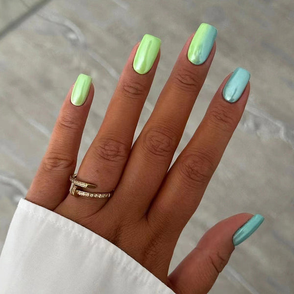12 Sizes-24 Pcs Press On Nails W1412