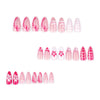 12 Sizes-24 Pcs Press On Nails JP3838
