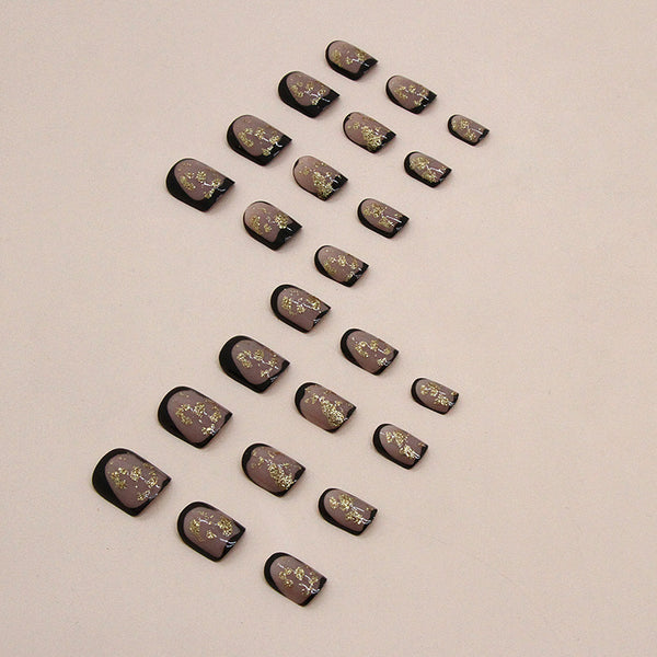 12 Sizes-24 Pcs Press On Nails W1429