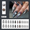 12 Sizes-24 Pcs Press On Nails W1001
