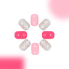 12 Sizes-24 Pcs Press On Nails C119
