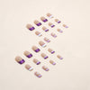 12 Sizes-24 Pcs Press On Nails W340